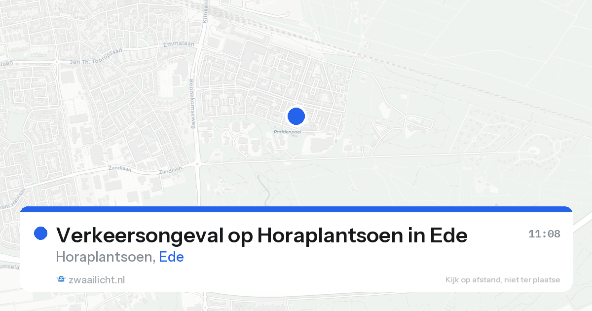 Verkeersongeval op Horaplantsoen in Ede — 7 mei 2026