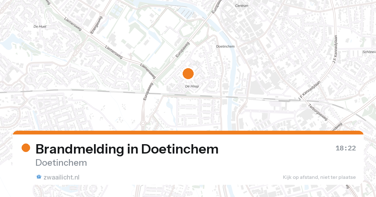 Brandmelding in Doetinchem — 27 jun 2026