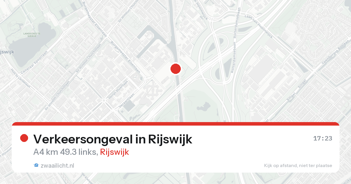 Verkeersongeval in Rijswijk — 18 aug 2026