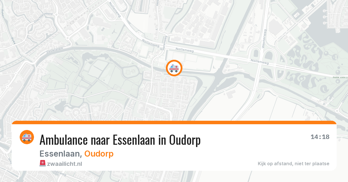 Ambulance naar Essenlaan in Oudorp — 26 jun 2026