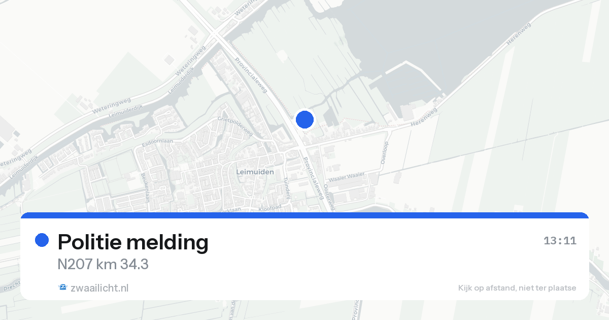 Politie melding — 23 mei 2026