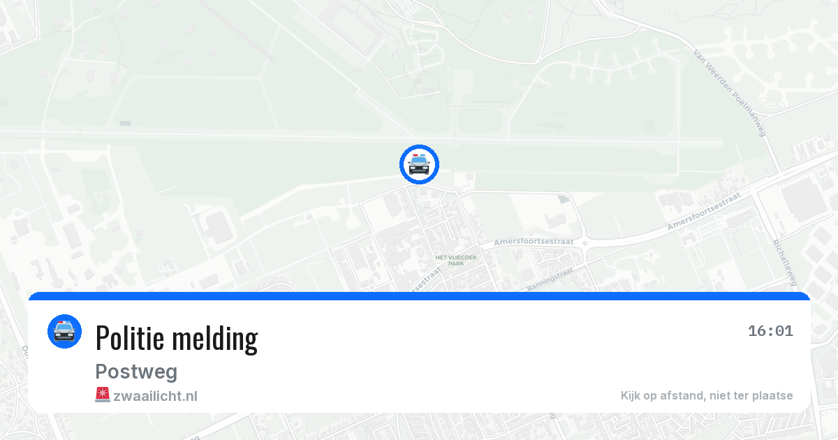 Politie melding — 19 jun 2026