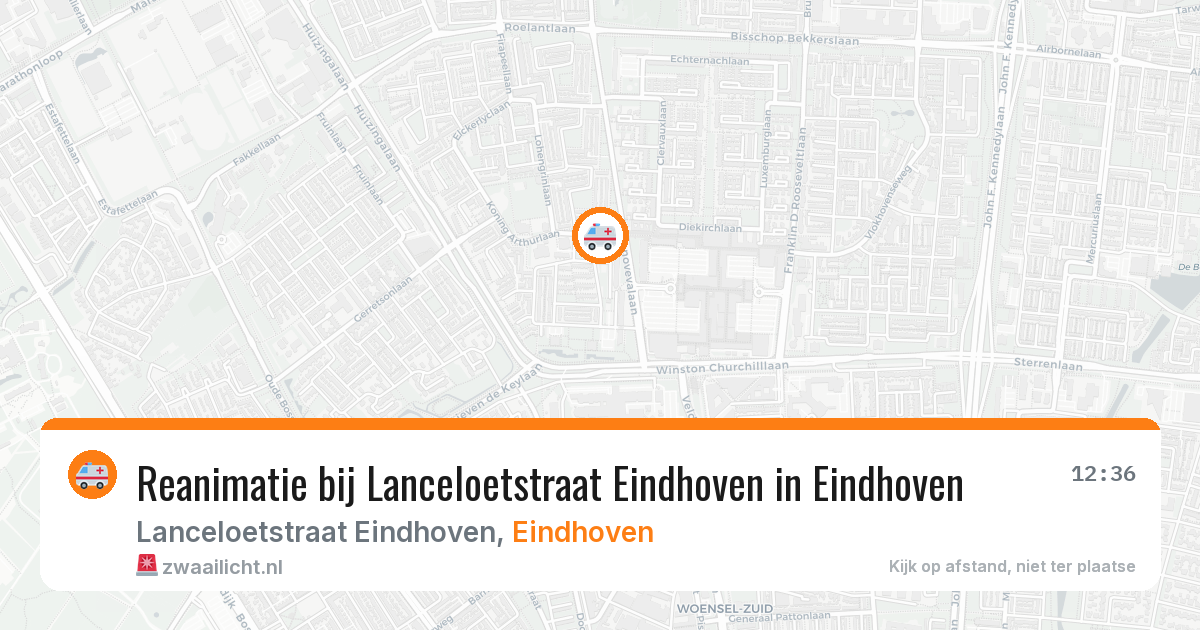 Reanimatie bij Lanceloetstraat Eindhoven in Eindhoven — 19 mei 2026