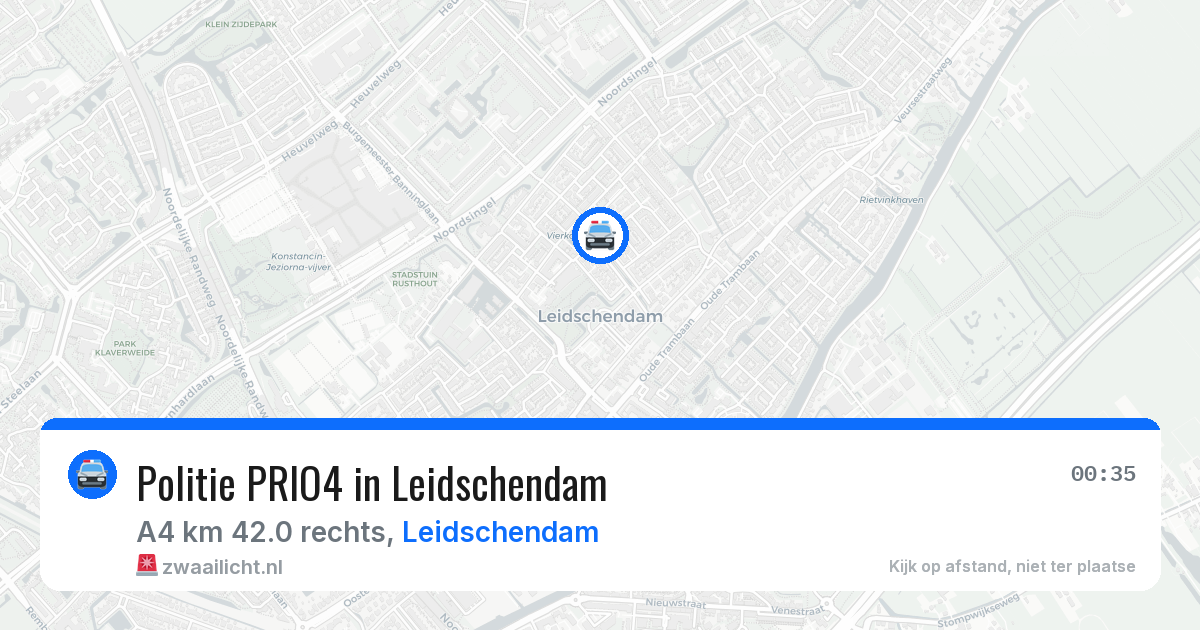 Politie PRIO4 in Leidschendam — 22 mei 2026 | 🚨 Zwaailicht.nl