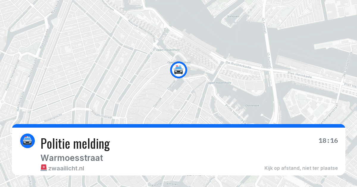 Politie melding — 5 jun 2026