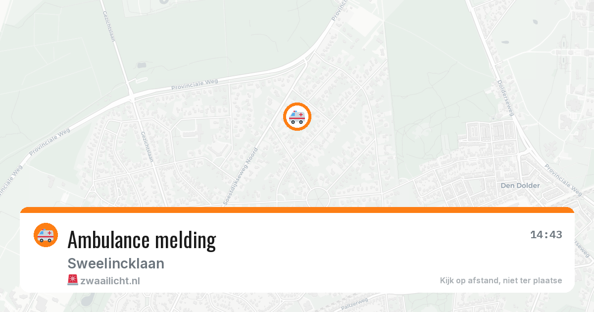 Ambulance melding — 22 jun 2026