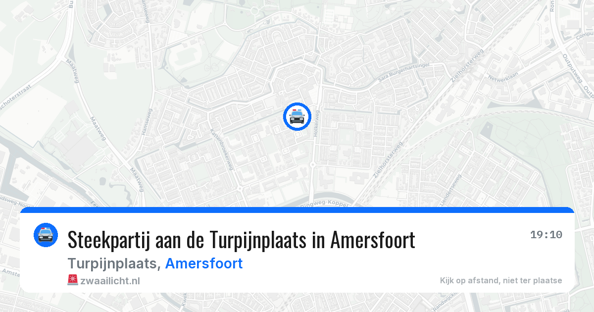 Steekpartij aan de Turpijnplaats in Amersfoort — 9 jun 2026