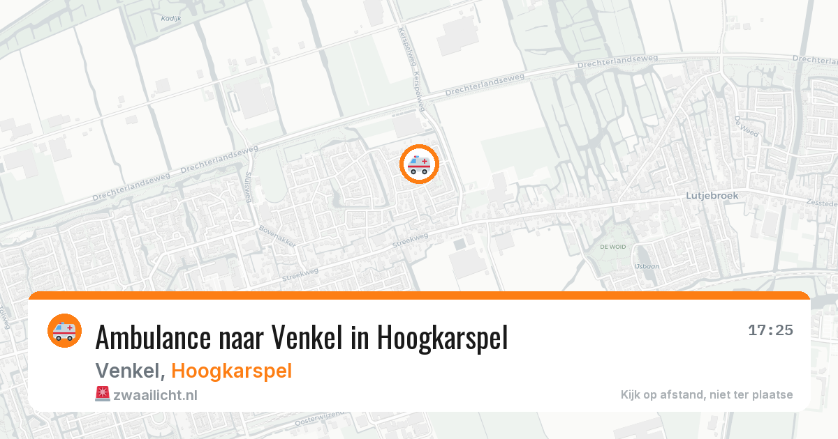 Ambulance naar Venkel in Hoogkarspel — 2 jun 2026