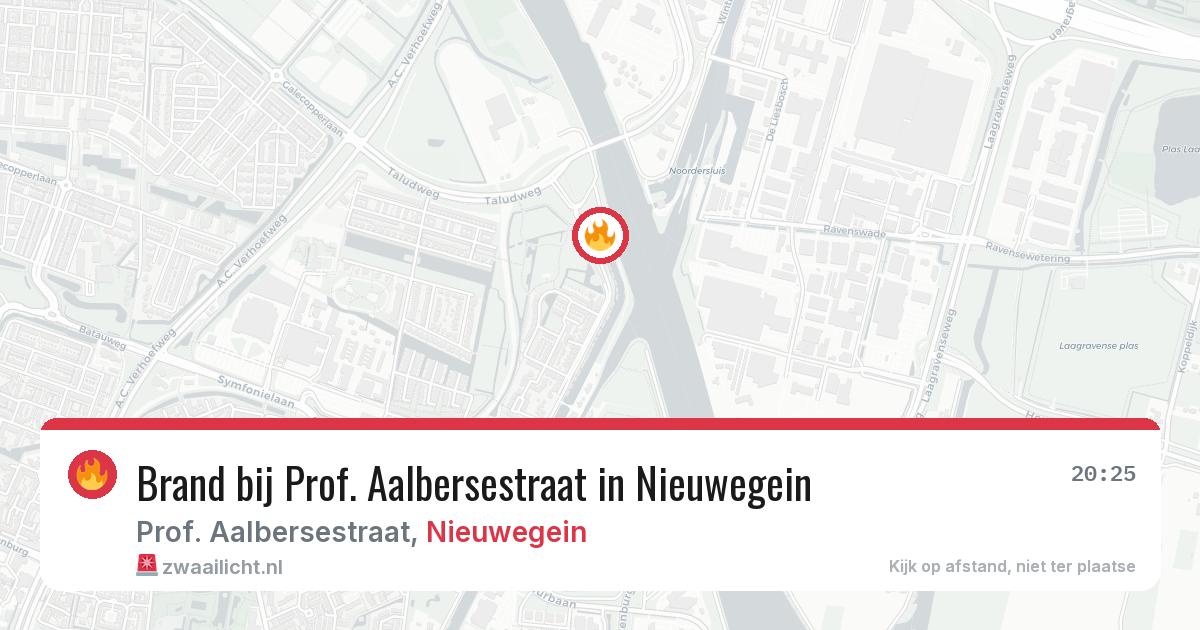 Brand bij Prof. Aalbersestraat in Nieuwegein — 21 apr 2026