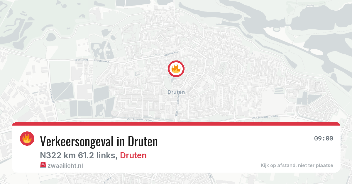 Verkeersongeval in Druten — 16 mei 2026