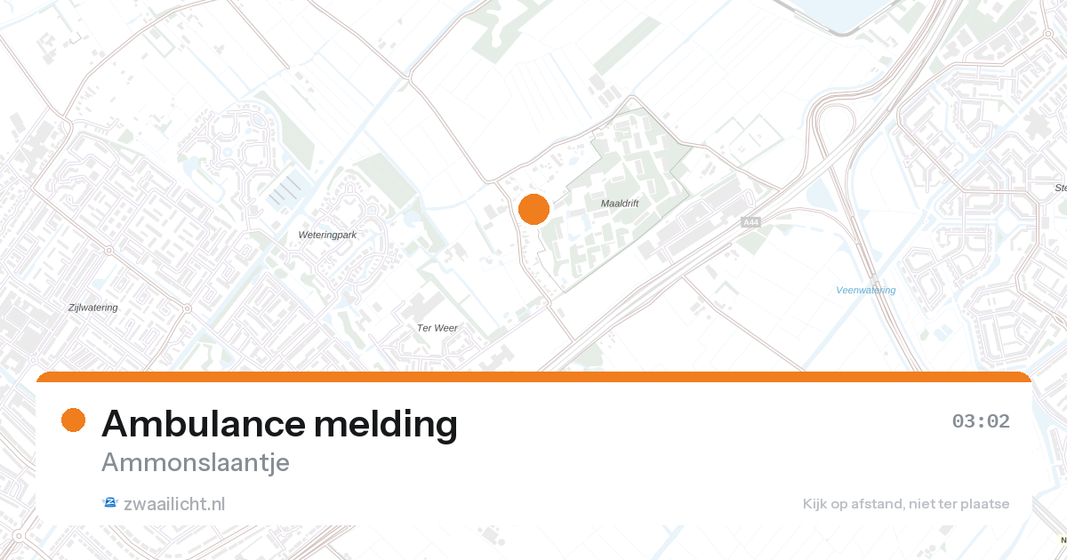 Ambulance melding — 7 feb 2026