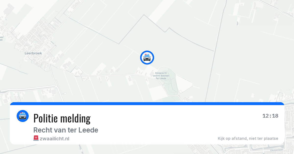 Politie melding — 30 jun 2026
