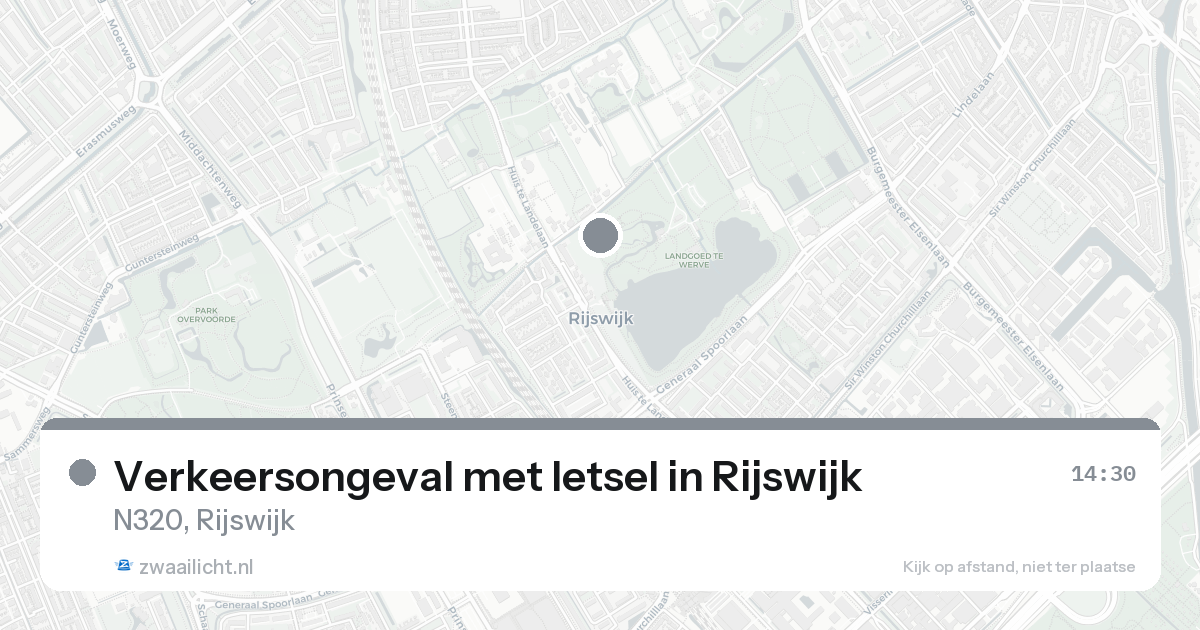 Verkeersongeval met letsel in Rijswijk — 1 jul 2026