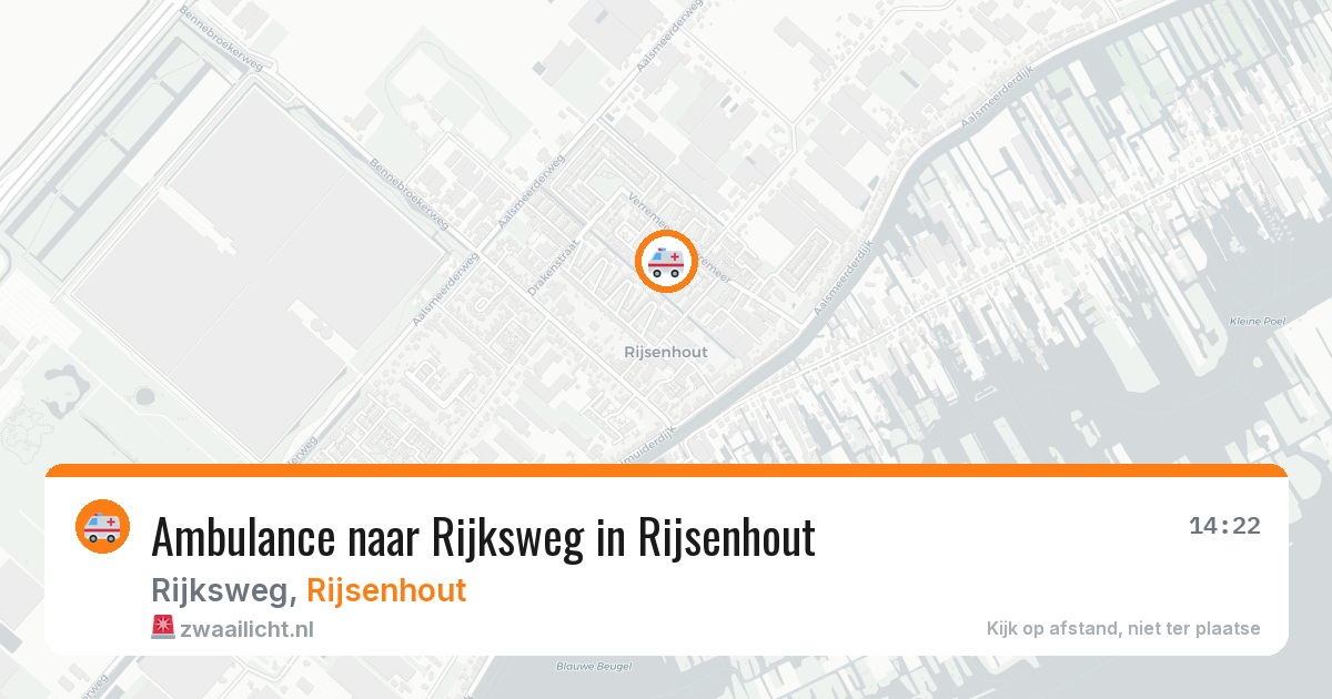 Ambulance naar Rijksweg in Rijsenhout — 31 jul 2026