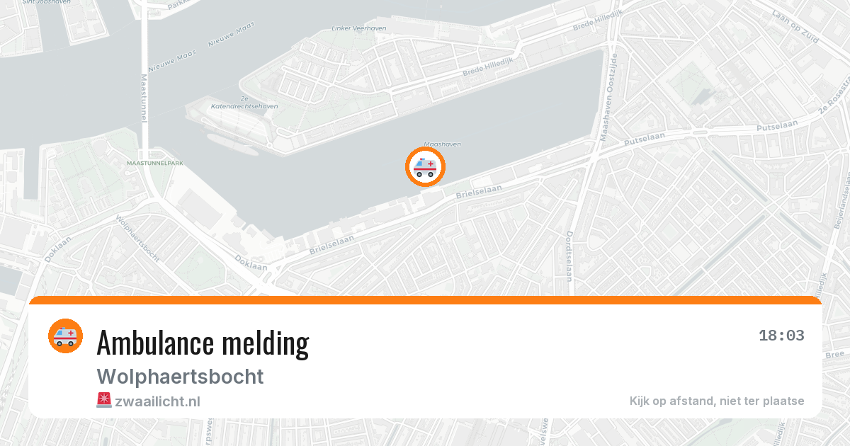 Ambulance melding — 23 jun 2026