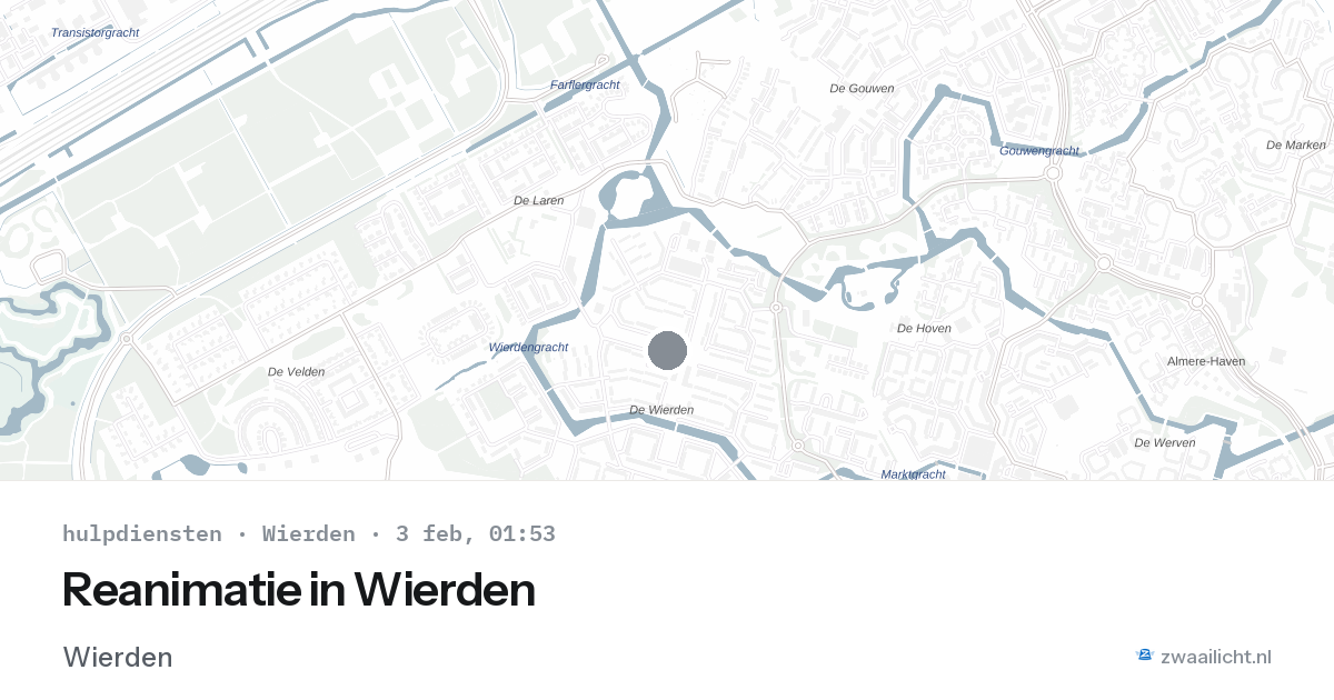 Reanimatie in Wierden — 3 feb 2026