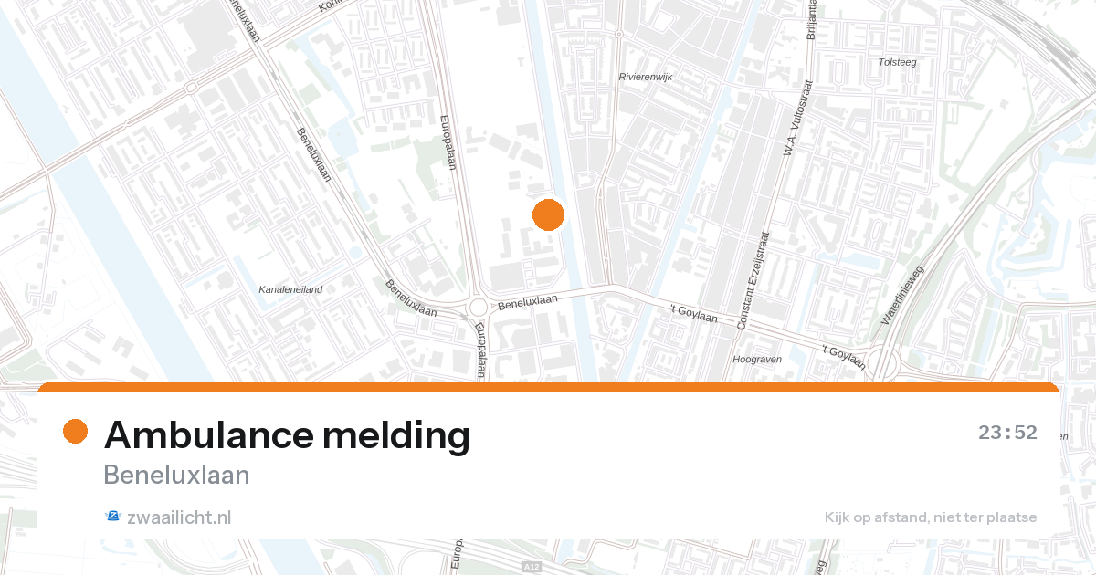 Ambulance melding — 6 feb 2026