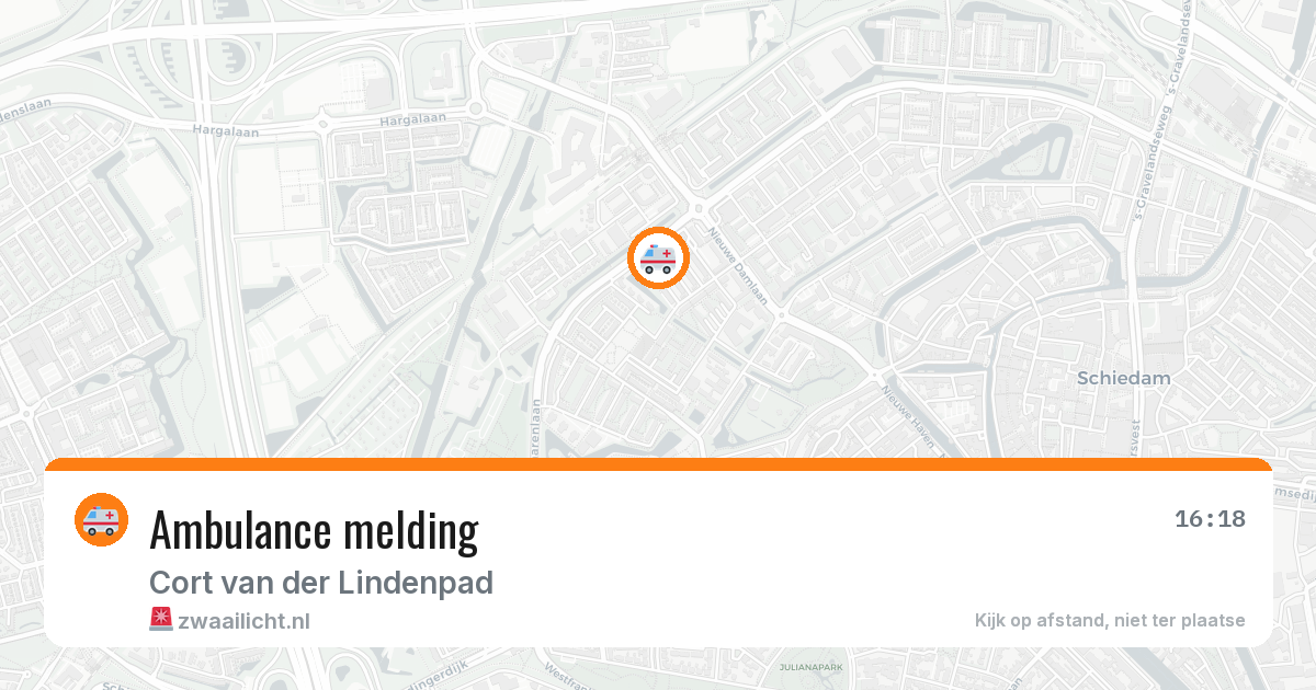 Ambulance melding — 19 jun 2026