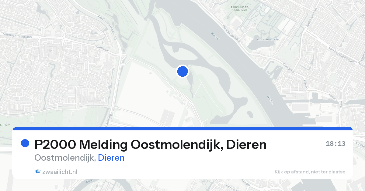 P2000 Melding Oostmolendijk, Dieren — 16 aug 2026