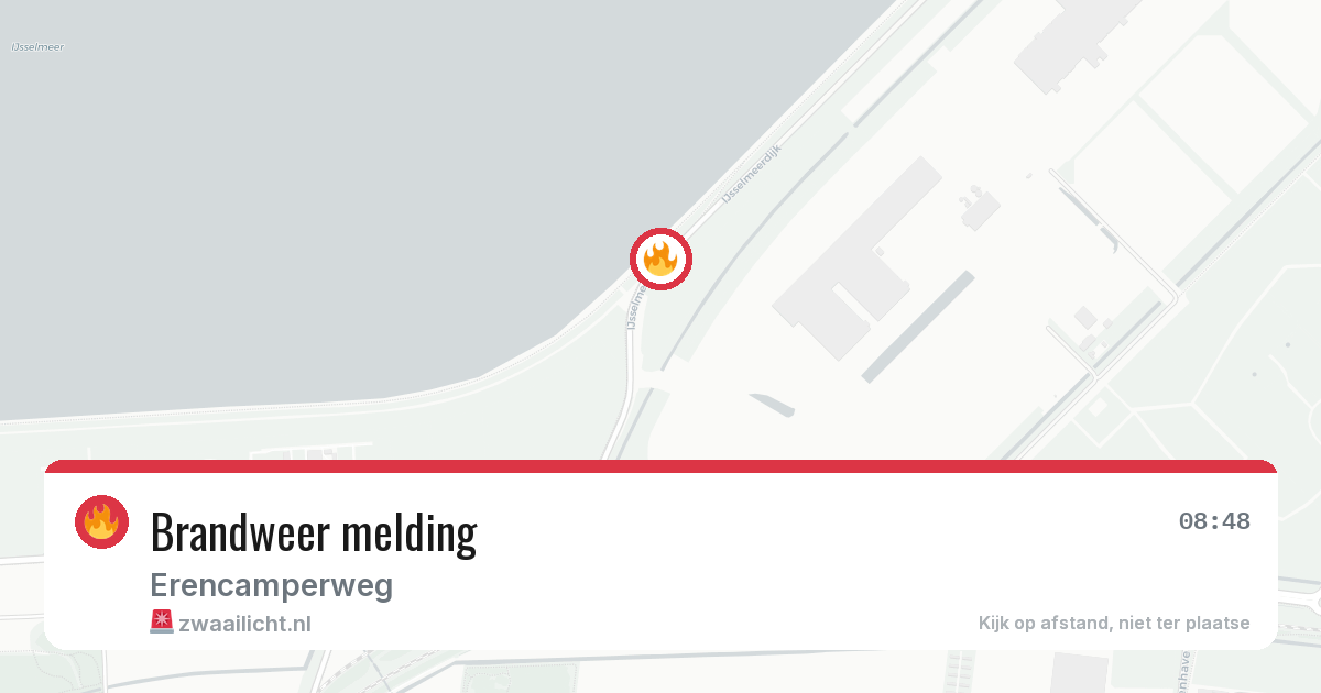 Brandweer melding — 7 jul 2026