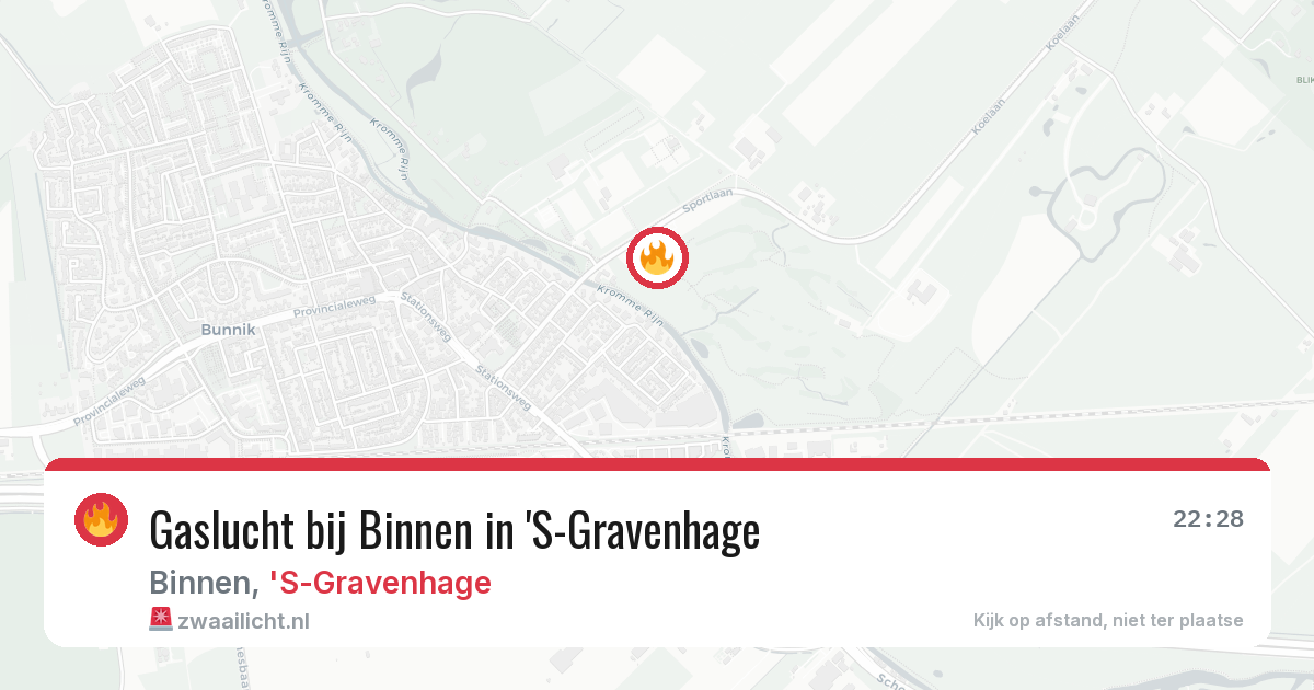 Gaslucht bij Binnen in 'S-Gravenhage — 28 jan 2026