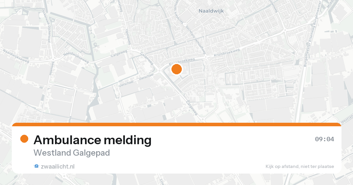 Ambulance melding — 8 feb 2026