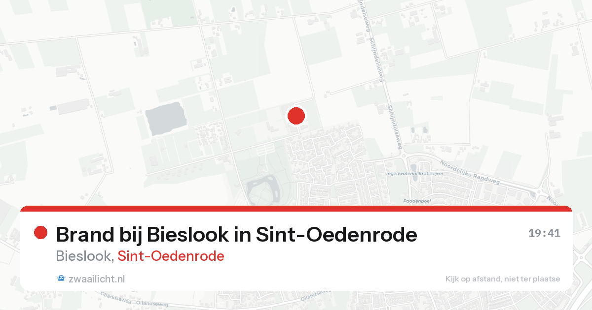 Brand bij Bieslook in Sint-Oedenrode — 17 aug 2026