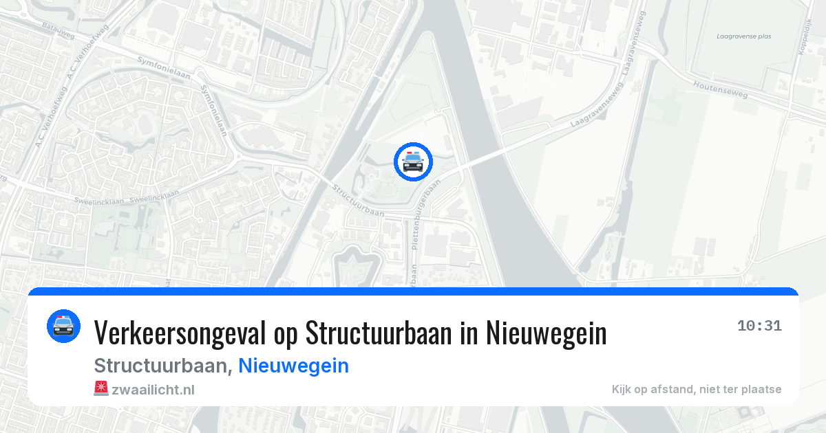 Verkeersongeval op Structuurbaan in Nieuwegein — 7 mei 2026