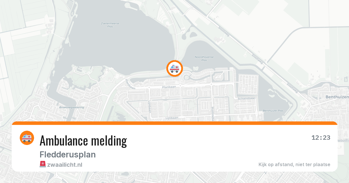 Ambulance melding — 8 feb 2026