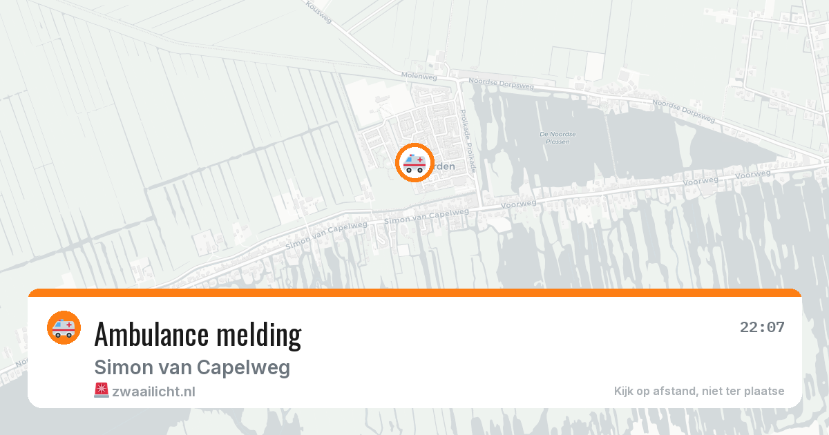 Ambulance melding — 29 jan 2026