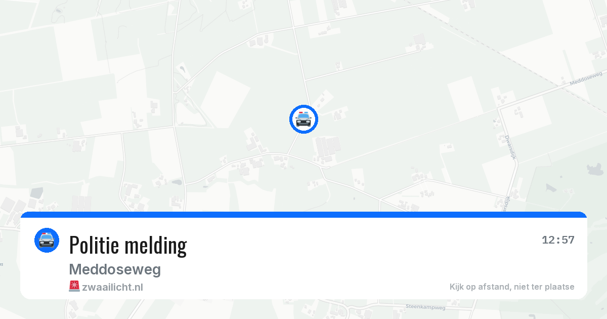 Politie melding — 2 jul 2026