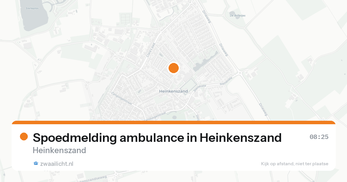 Spoedmelding ambulance in Heinkenszand — 7 feb 2026