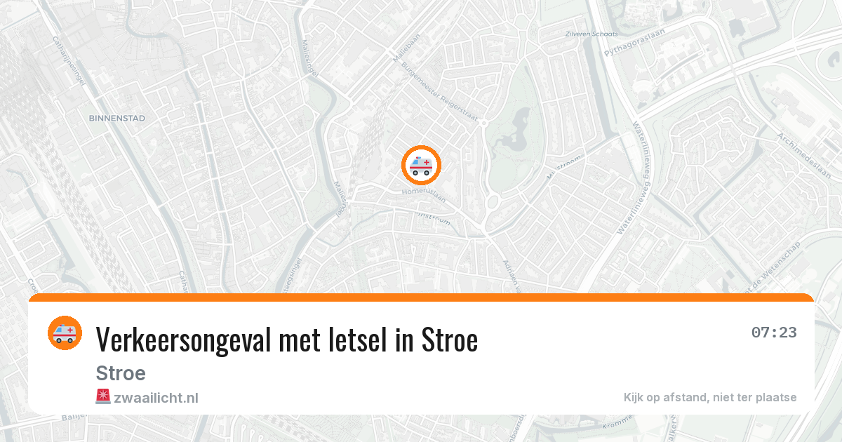 Verkeersongeval met letsel in Stroe — 3 feb 2026