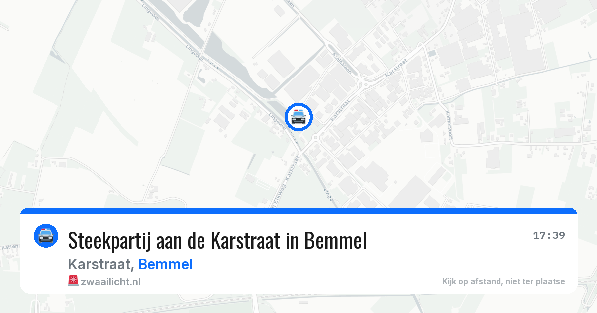 Steekpartij aan de Karstraat in Bemmel — 2 mei 2026