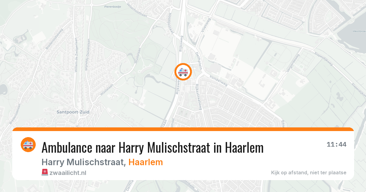 Ambulance naar Harry Mulischstraat in Haarlem — 4 jul 2026