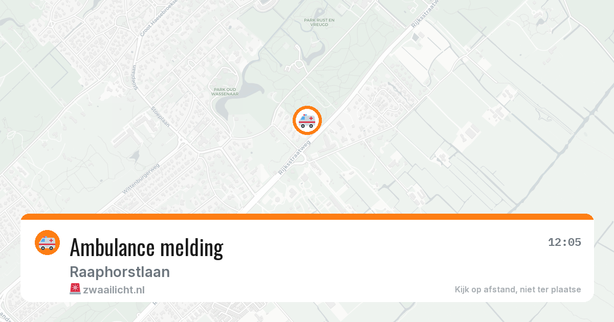 Ambulance melding — 20 jun 2026