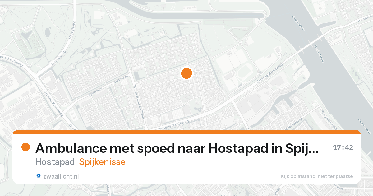 Ambulance met spoed naar Hostapad in Spijkenisse — 29 jun 2026
