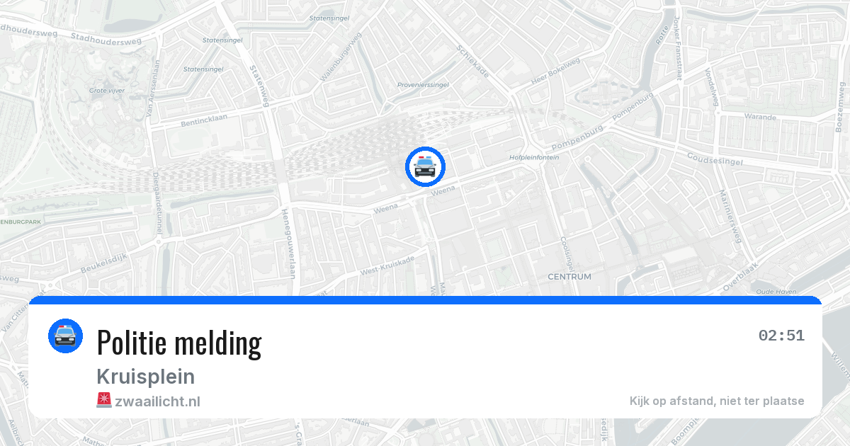 Politie melding — 5 jun 2026