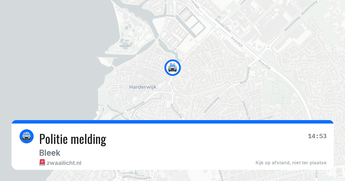 Politie melding — 30 apr 2026