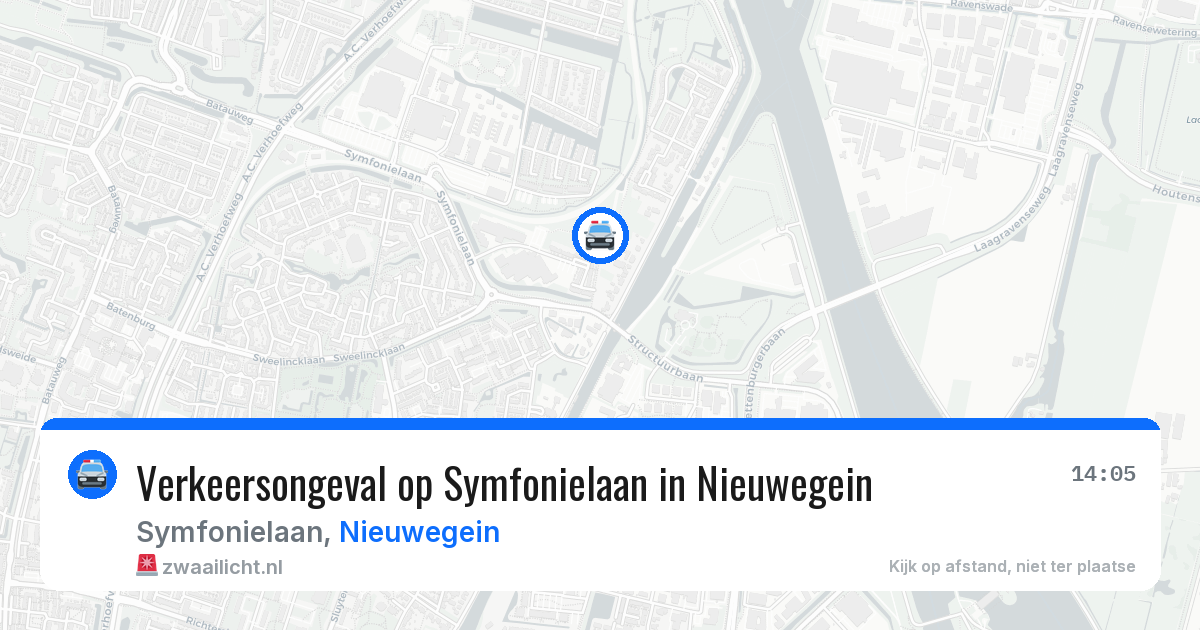 Verkeersongeval op Symfonielaan in Nieuwegein — 26 jun 2026