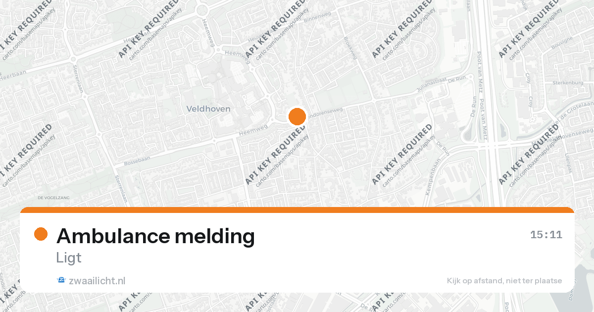 Ambulance melding — 19 jun 2026