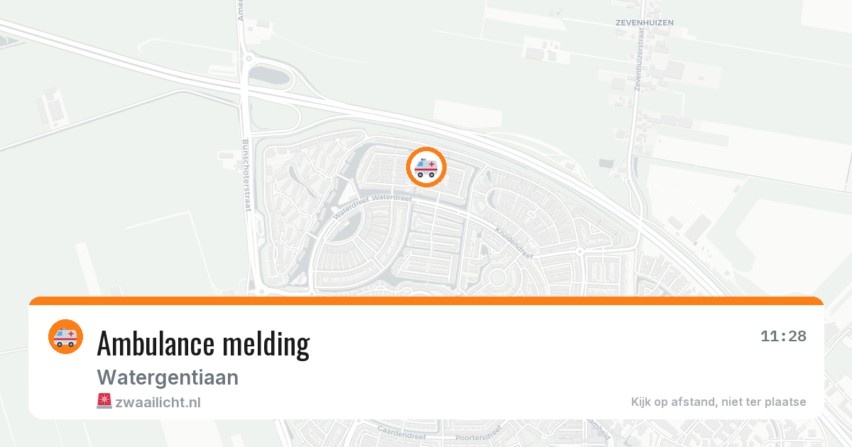 Ambulance melding — 16 mei 2026