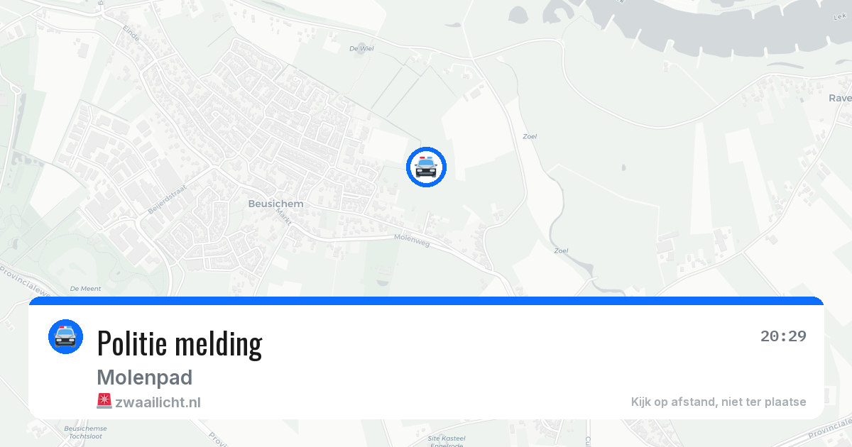 Politie melding — 23 mei 2026