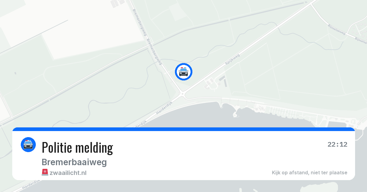 Politie melding — 22 jun 2026
