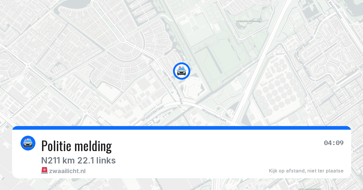 Politie melding — 13 jul 2026