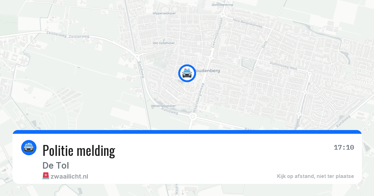 Politie melding — 4 jun 2026