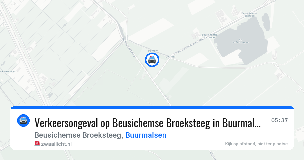 Verkeersongeval op Beusichemse Broeksteeg in Buurmalsen — 6 jun 2026