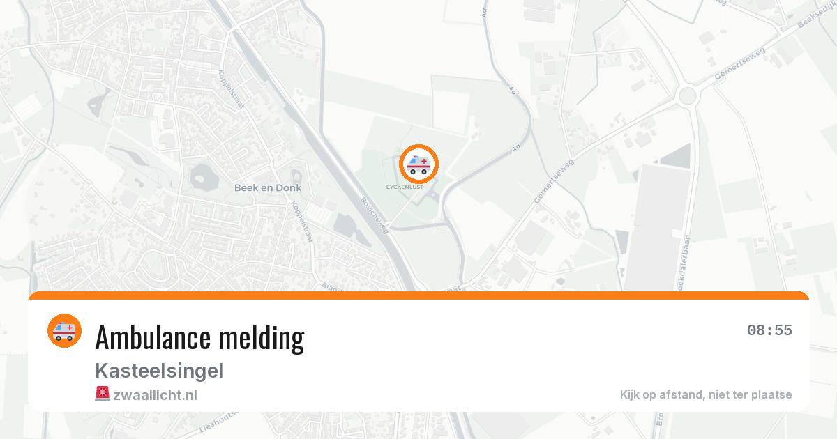 Ambulance melding — 5 jun 2026