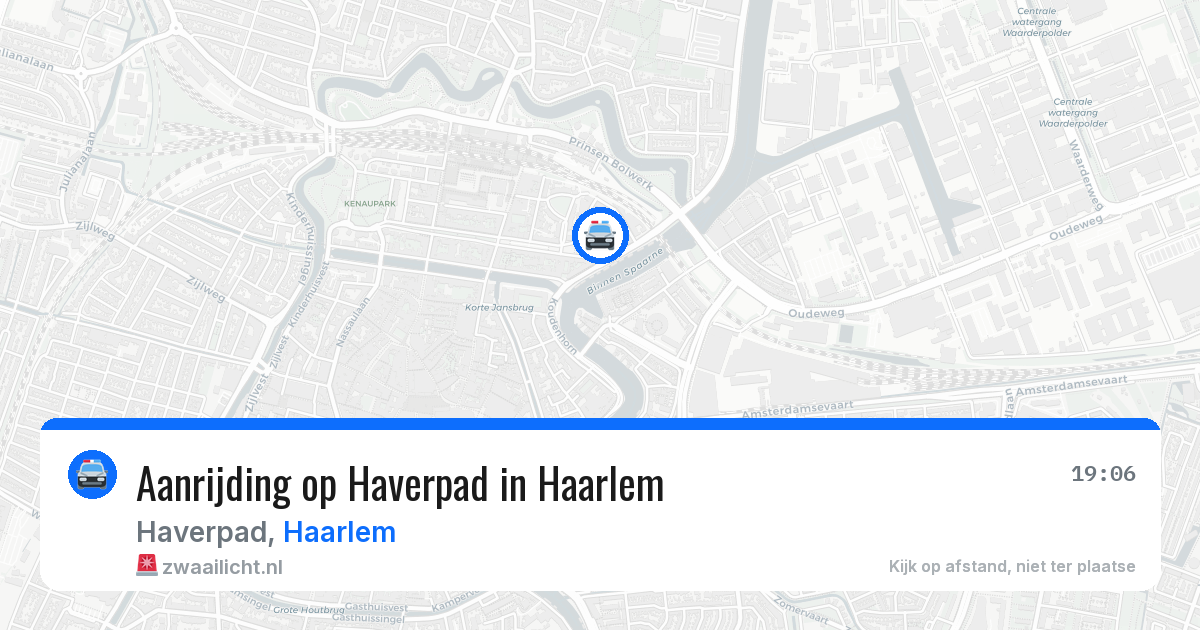 Aanrijding op Haverpad in Haarlem — 28 jul 2026