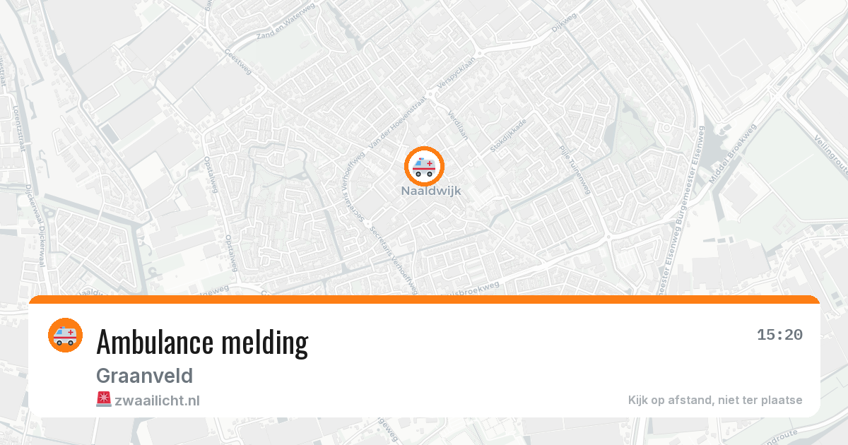 Ambulance melding — 28 apr 2026